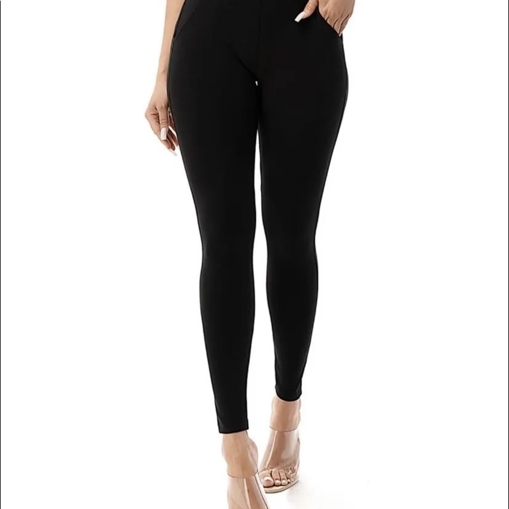 Butt Lift Pants-BLACK ONLY